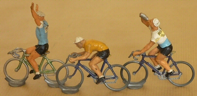 Tour de France cyclistes miniatures