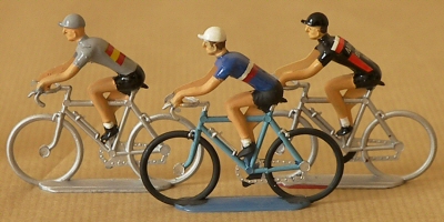 Tour de France cyclistes miniatures