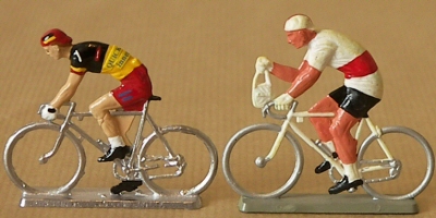 Tour de France cyclistes miniatures