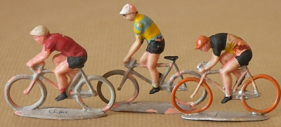 Tour de France cyclistes miniatures