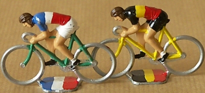 Tour de France cyclistes miniatures