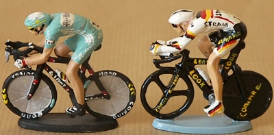 Tour de France cyclistes miniatures