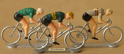 Tour de France cyclistes miniatures