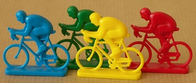 Tour de France cyclistes miniatures