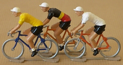 Tour de France cyclistes miniatures