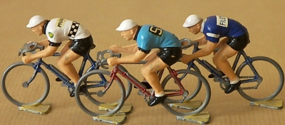 Tour de France cyclistes miniatures