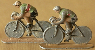 Figurines cyclistes