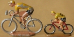 Tour de France cyclistes miniatures