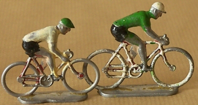 Tour de France cyclistes miniatures