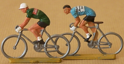 Tour de France cyclistes miniatures