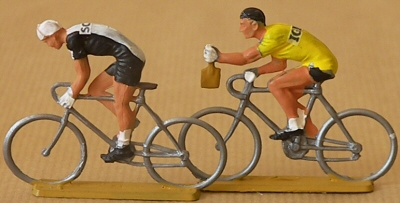 Tour de France cyclistes miniatures